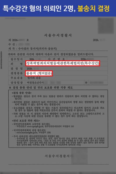 [성범죄] 유흥업소 특수강간 혐의, 불송치 결정 받은 실제 사례